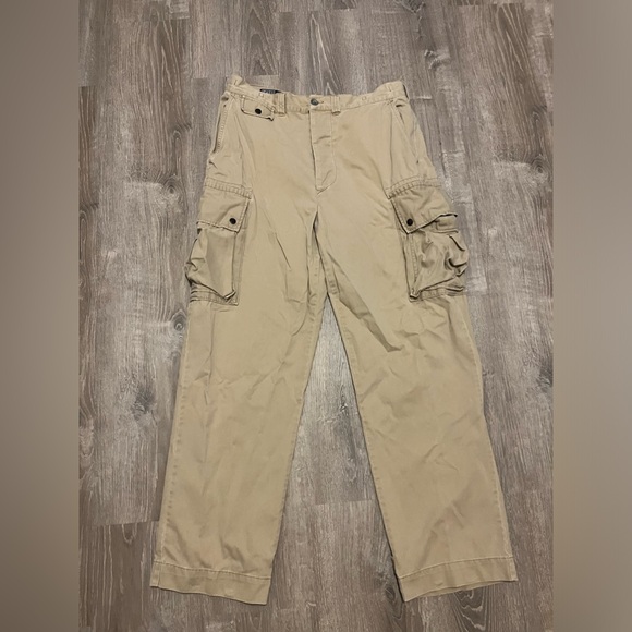 Polo Ralph Lauren Other - Vintage Polo Ralph Lauren Cargo Pants Mens 36x32 Khaki Classic 67 Chino Utility
